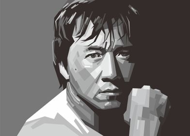 Jackie Chan BW