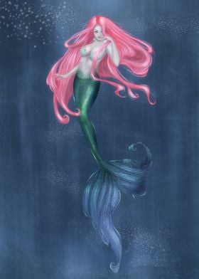 Triton Mermaid