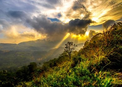 Sri Lankan Hill Sunrise