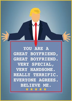 Boyfriend Trump Quote