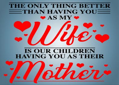 Great Wife Perfect Mother