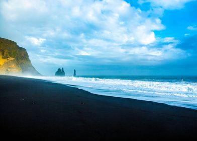 Iceland Beach Vik