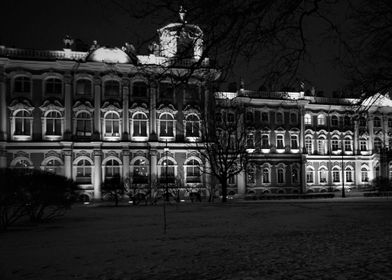 Ermitage Moscow Night
