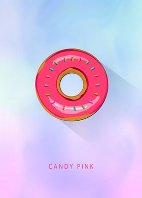 Donut Candy Pink