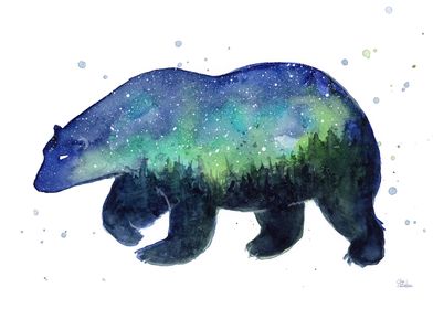 Galaxy Forest Bear