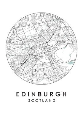 Edinburgh City Map