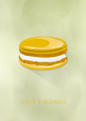 Macaron Lemon Meringue