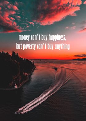 money cant buy happiness