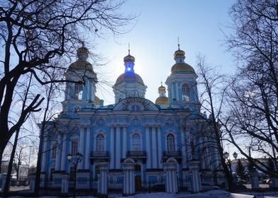 Turquoise Church Moscow
