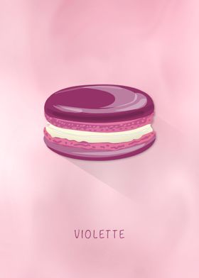 Macaron Violette