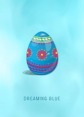 Oeuf Dreaming Blue