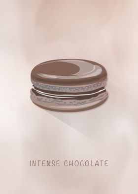 Macaron Intense Chocolate