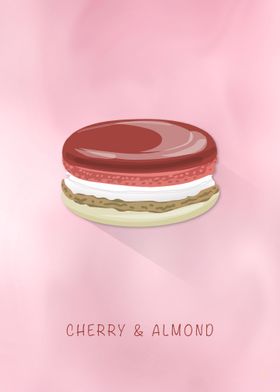 Macaron Cherry Almond