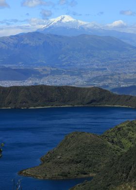 Mountain Lake Landscape