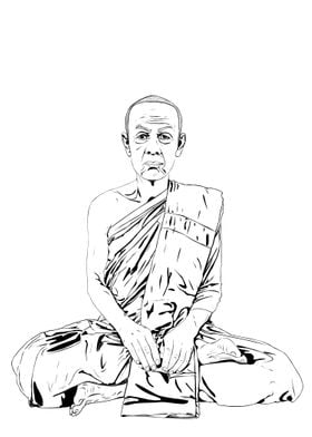 Buddhist Monk Chinavorn