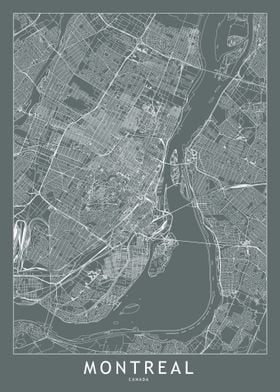 Montreal Grey Map
