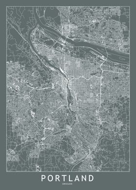 Portland Grey Map
