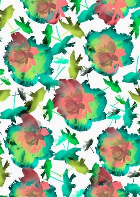 Abstract floral pattern 