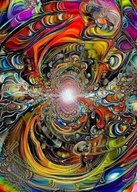 Colorful vortex