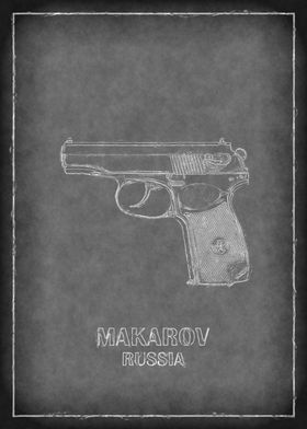 Makarov Handgun