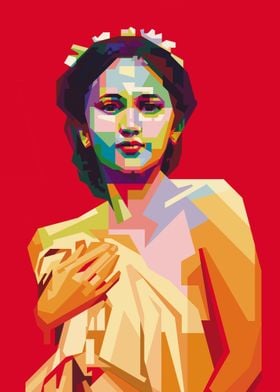 balinese women popart