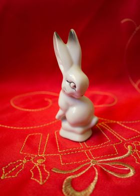 porcelain bunny 