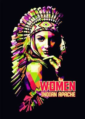 Women Indian Apache