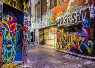 Graffiti Street Art Street