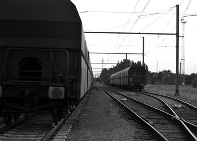 Antwerp Industry trains