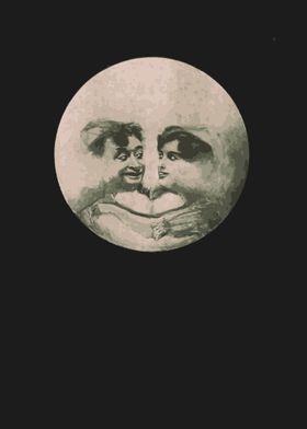 Vintage Poster Moon 