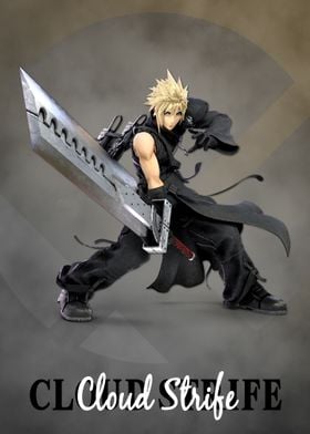 Cloud Strife Fusion Sword