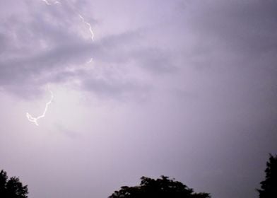 Lightning in Antwerp