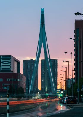 Erasmusbrug Sunset