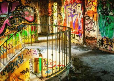 Abandoned Place Graffiti 