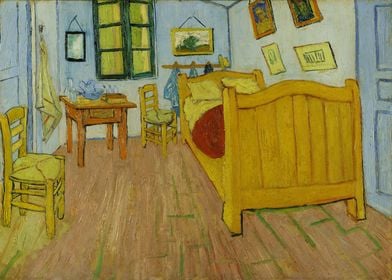 Bedroom in Arles Van Gogh