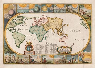 World Map 1681