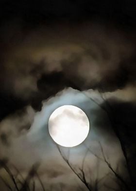 Winter Solstice Moon