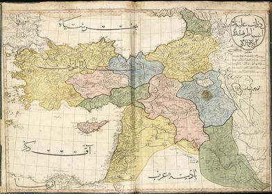 Middle East Map 1803