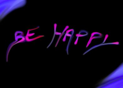 be happy texture backgroun