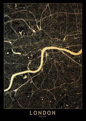 London Gold Map