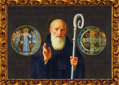 Vintage Saint Benedict