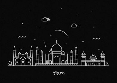 Agra Skyline