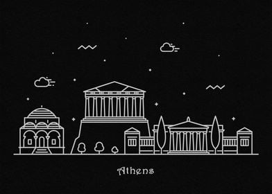 Athens Skyline