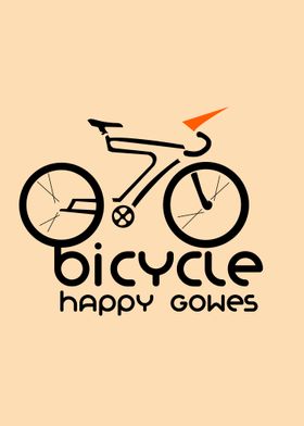 Bicycle Happy Gowes Logo