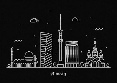 Almaty Skyline