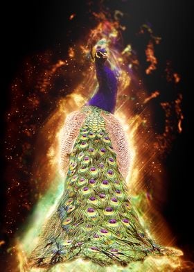 Kawaii Peacock Galaxy