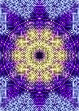 Purple Celtic Weave 