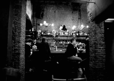 the bar scene