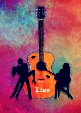 Guitar kiss