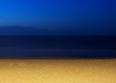 beach by night